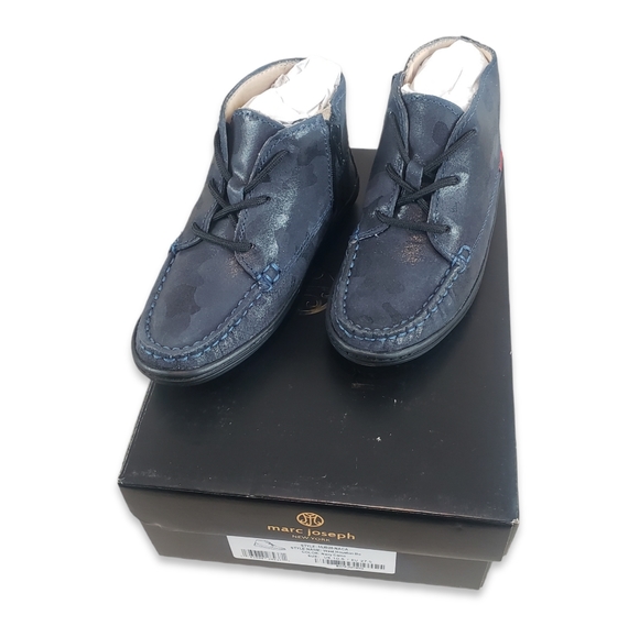 MARC JOSEPH NEW YORK Men's Genuine Leather Ankle Boot - Lightweight Sneaker-Like Lug Sole